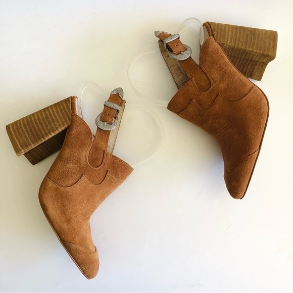 Shellys London Donna Western Slingback Booties - Picture 7 of 16